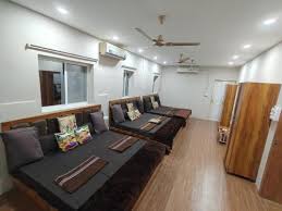 Deluxe AC room interior at Hotel Shree Kedarnath Ujjain